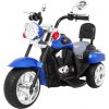 Elektrické vozítko Ramiz Elektrická motorka Chopper modrá