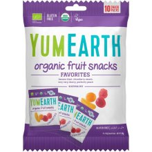 YumEarth BIO Ovocné želé bonbony mini Mix příchutí 198 g
