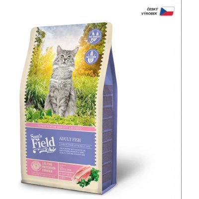 Sams Field Cat Adult Fish superprémiové granule Sam's Field 2,5 kg