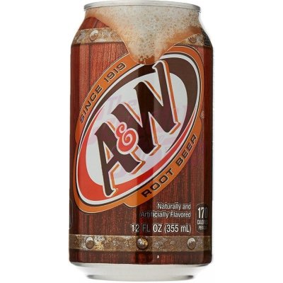 A&W limonáda s příchutí kořenového piva 355 ml