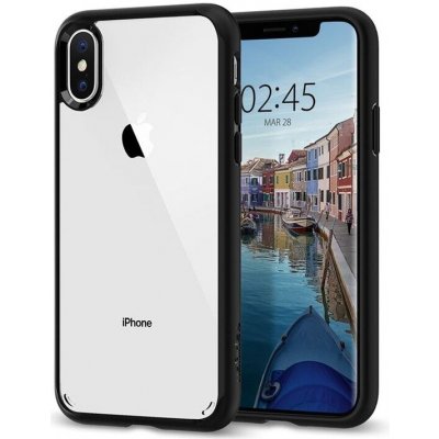 Pouzdro Spigen - Ultra Hybrid Iphone X/XS Matte černé – Hledejceny.cz