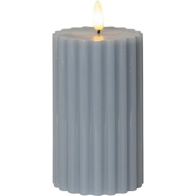 Star trading LED dekorační svíčka FLAMME STRIPE V.15 cm modrá – Hledejceny.cz