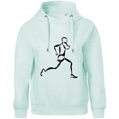 Běžec Oversized mikina dámská Moon kratší + širší Frost – Zboží Dáma