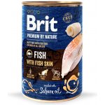 Brit Premium by Nature Dog Fish with Fish Skin 6 x 400 g – Zboží Mobilmania