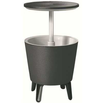 Keter Cool Bar Rattan 30L Antracit, 43,7x43,7x44,3cm – Hledejceny.cz