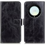 Vsechnonamobil RETRO Peněženkový obal Honor Magic5 Lite černý 56359 – Zboží Živě