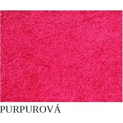 Textil 4 Hotels Levný jednobarevný ručník DV0001 50×100 cm purpurová