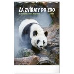 Nástěnný Za zvířaty do zoo 33 × 46 cm 2024 – Zboží Mobilmania