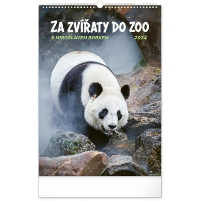 Nástěnný Za zvířaty do zoo 33 × 46 cm 2024 – Zbozi.Blesk.cz