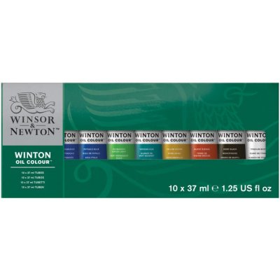 Winsor & Newton Winton Oil colour Starter set 10 x 37 ml – Zboží Dáma