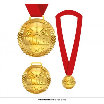 Medaile Winner 1.místo vítěz – Zboží Dáma