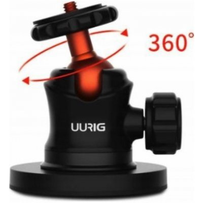 UUrig Držák hlavy kamery pro 1/4 Gopro Bh-07 – Zboží Živě