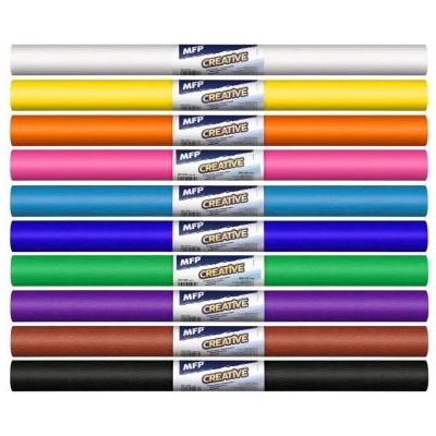 MFP krepový papír role 50x200cm mix barev 10ks základní 5811340 – Zboží Dáma
