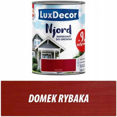 Luxdecor Njord Impregnace na dřevo 0,75 l Rybářský domek