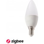 SMART LED žárovka E14 Zigbee RGBCCT ZB5W RGB + Teplá bílá – Hledejceny.cz