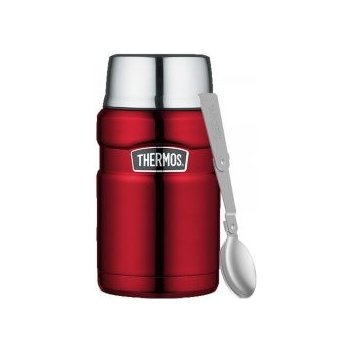 Thermos termoska na jídlo se šálkem 0,71 l červená