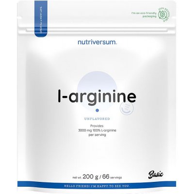 Nutriversum L-Arginine 200 g – Hledejceny.cz