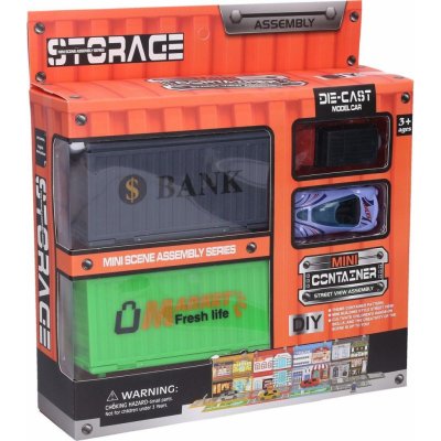 Wiky Vehicles Kontejnerové město 2 kontejnery 12,5 cm – Sleviste.cz