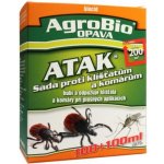 AgroBio Atak Sada proti klíšťatům a komárům 2 x 100 ml – Zboží Dáma