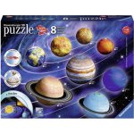 Ravensburger 3D puzzle Planetární soustava 522 ks – Zboží Mobilmania