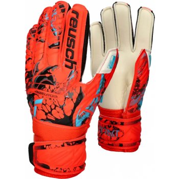 Reusch Attrakt Solid Finger Support JR červené