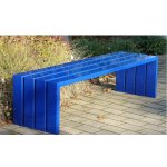 HTI Ocelová lavička Beata KA-O1008 červená – Hledejceny.cz