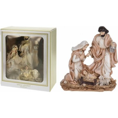 Homestyling KO-AAA901010des1 Betlém Vánoční dekorace 15 x 18 cm design 1 – Hledejceny.cz