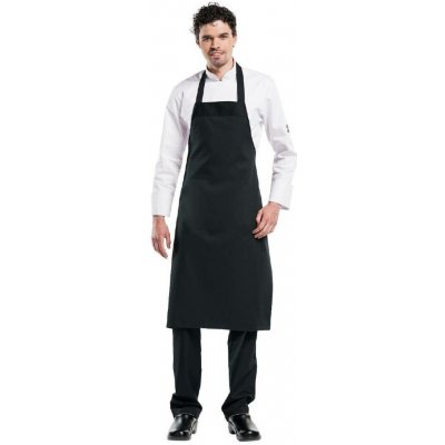 Gastrofans Zástěra Chaud Devant BasiX 100 x 100 cm černá – Hledejceny.cz