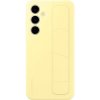 Pouzdro a kryt na mobilní telefon Samsung Samsung Galaxy S24 FE Standing Grip Case Yellow EF-GS721CYEGWW