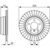 Brzdový kotouč BOSCH Brzdový kotouč větraný Ø324mm 0 986 479 671