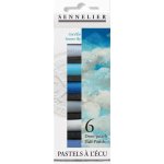 Sennelier Sada suchých pastelů Summer Sky 6 ks – Zboží Dáma