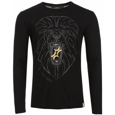 Billionaire Lion pánské tričko černá