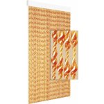 Závěs do dveří EMBER 90x210 cm terra/bílý – Zboží Mobilmania