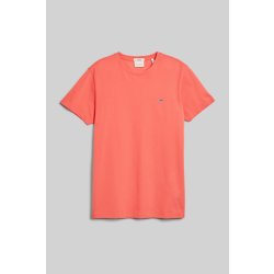 GANT tričko SLIM PIQUE SS T-SHIRT růžová