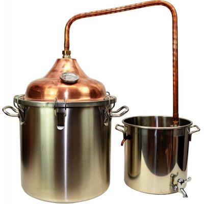 PH Konyha Destilační souprava 92 l Copper Inox Premium IK55008 – Zboží Dáma