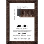 ART PUZZLE Rám 48x34cm hnědý 5702 – Zboží Dáma