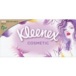 Kleenex Cosmetic papírové kapesníčky v krabičce 3-vrstvé 80 ks – Zboží Mobilmania
