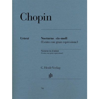 Chopin Nocturne In C Sharp Minor Op. Post noty na klavír