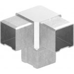 Feldmann 10144040-V2A - nerezová spojka madla pr. 40x40 mm, rohová, třícípá, úhel 90°, AISI 304, pro nerezové zábradlí 10144040-V2A – Sleviste.cz