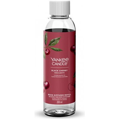 Yankee Candle Náhradní náplň do aroma difuzéru Signature Black Cherry Reed 200 ml – Zboží Dáma