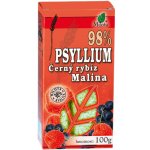 Psyllium malina a černý rybíz čistota 98 100 g – Hledejceny.cz