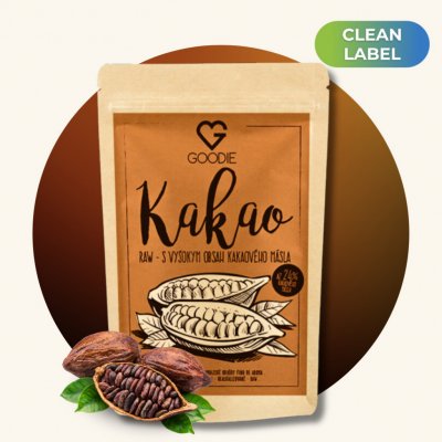 Goodie Kakaový prášek RAW 24% 120 g – Hledejceny.cz