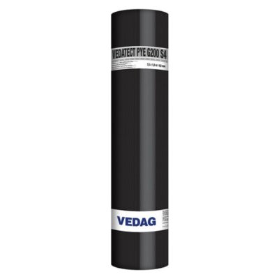 Icopal Vedag Pás asfaltový Vedatect PYE G200 S4 mineral 4 mm 7,5 m2/role – Hledejceny.cz