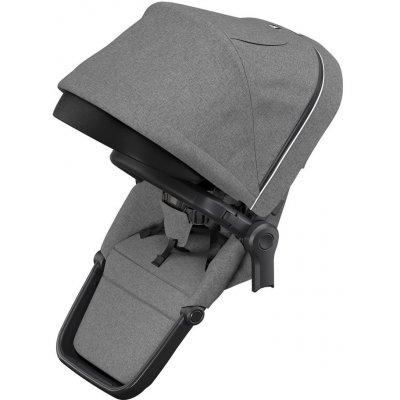 Thule Sourozenecké sedátko Sleek Grey Melange on Black – Sleviste.cz