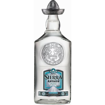 Sierra Tequila Antiguo Plata 100% Agave 40% 0,7 l (holá láhev)