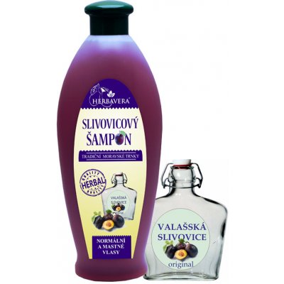 Herbavera šampon slivovicový 550 ml