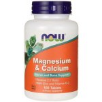 Now Foods Magnesium & Calcium Vitamin D3 + Zinek 100 tablet – Hledejceny.cz
