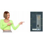 Parker Jotter Stainless Steel GT sada plnicí pero a kuličková tužka 1501/1563257 – Zboží Dáma