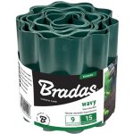 Bradas Trávníkový obrubníkový pás WAVY 25 cm / 9 m zelený 1 ks – Zboží Dáma