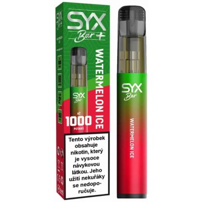 Syx Bar Watermelon Ice 16,5 mg 1000 potáhnutí – Hledejceny.cz